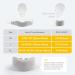 Gray-L Neck Brace Cervical Collar for Sleeping - Pain Relief and Support for Women & Men - Buy Online on GoSupps.com