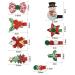 Avodova 10 Pcs Sparkling Christmas Hair Clips for Girls - Fun Shapes & Accessories - Perfect Holiday Gift - Buy Online on GoSupps.com