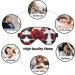 Red Rose Print Double-Sided Eye Mask | Soft Light Blocking for Enhanced Sleep Quality - Shop Internationally - Buy Online on GoSupps.com