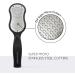 Steinder Foot File Feet Scrubber for Hard Skin Heel Scraper Dry Skin Rough Skin Remover for Feet Foot Pedicture Kit Foot Rasp - Black - Buy Online on GoSupps.com