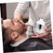 Angoily 6-Pack Stainless Steel Shaving Soak Soap Mixing Bowl - Perfect Gift for Men s Razor Shaving Foam - Durable Ceramic Shell - 7.4x7.4cm - Buy Online on GoSupps.com