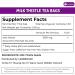 Lavendium Premium 30 Milk Thistle Tea Bags 100% Natural & Pure from Milk Thistle Seeds. Milk Thistle Herbal Tea. Made with Natural Material Tea Bags. No Sugar No Caffeine No Gluten Vegan. CA Milk Thistle 30 Bags - Buy Online on GoSupps.com