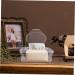Hoement Wet Wipes Holder - Transparent Disposable Plastic Box for Baby Cloths (8 Pieces) | Baby Accessories Organizer | Portable & Convenient 19.5x12.5x7.5cm - Buy Online on GoSupps.com