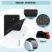 16 Sets 2x4 Inch Heavy Duty Hook and Loop Tape - Carpet Rug Tape for Wall Hanging, Fixing, and Installing - Industrial Strength Adhesive Backing for Office and Household Use - Buy Online on GoSupps.com