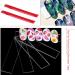 10m Nail Art Adhesive Double Sided Tape Red Film Clear Tape for Nail Display Lens Manicure Tool - Buy Online on GoSupps.com