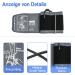 Blood Pressure Cuff 22-52cm - Large Upper Arm Cuff for Accurate Measurements | Compatible with Most Meters | 4-Piece Set for International Shipping - Buy Online on GoSupps.com