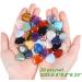 Xiannvxi 20pcs Healing Crystal Stone Set - Rose Quartz & Amethyst Palm Stones for Chakra Balancing Perfect Mama Gift - Polished Bulk - 0.8 Inch - Buy Online on GoSupps.com