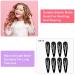 80Pcs Non-Slip Metal Hair Barrettes for Women & Kids - Baking Paint Protection Snap Hair Clips in Black - Buy Online on GoSupps.com