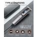 Beard Trimmer for Men - 5 in 1 Electric Razor Kit with LED Display Cordless Mustache & Body Grooming Rechargeable Aluminum Shaver - Buy Online on GoSupps.com