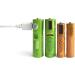 Buy AAA USB Rechargeable Micro Battery 2 Pack - Long-lasting Power for All Devices | Fast International Shipping - Buy Online on GoSupps.com
