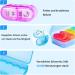 7-Day Tablet Organizer Box - Portable Pill Dose Case with 14 Compartments - Ideal for Medications on the Go - Blue - Buy Online on GoSupps.com
