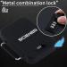 Portable Handgun Safe with Mechanical Lock - High Strength Steel Case for Home, Car, Travel - SCYH300 - Buy Online on GoSupps.com