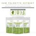 Buy 100g Pure Saw Palmetto Extract Powder - No Additives High Dosage Natural & Vegan - Serenoa Repens for Optimal Health - Buy Online on GoSupps.com