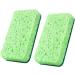 Muloo 2 Pack Dish Sponge for Kitchen Dual-Sided Scrub Sponge Non-Scratch Sponges for Kitchen Dishwashing Household Cleaning Dish Sponge - Buy Online on GoSupps.com