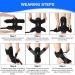 Supregear Adjustable Plantar Fasciitis Brace + Night Splint for Foot Pain Relief - 2 Pack (Black) - Buy Online on GoSupps.com