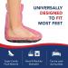 Doctor Developed Heated Booties - Foot Warmers for Women & Men - Heat Therapy Socks with Microwavable Heating Pad - Pink - One Size - Buy Online on GoSupps.com