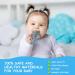 Vicloon Baby Biting Toys - BPA-Free Elephant Teething Rings (2 Pack) for 3+ Months - Gray & Green Silicone Gum Relief - Buy Online on GoSupps.com