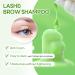Eyelash Extension Cleanser 60ML - Green Aloe Lash Shampoo | Foaming Eyelid Cleanser | Paraben & Sulfate Free | Professional & Home Use - Buy Online on GoSupps.com