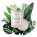 Soy Wax Candle - Hibiscus Plumeria Scented | 10 oz Frosted Glass | Made in Hawaii | Aromatherapy with Hawaiian Salt & Essential Oils - Buy Online on GoSupps.com