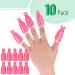 Slick Nail Polish Remover Clips - 10 pcs Soak Off Gel Polish Nail Clips for Easy and Efficient Polish Removal - Buy Online on GoSupps.com