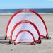 Set of 2 Portable Pop Up Soccer Goals | 4ft Indoor/Outdoor Nets with Carry Bag - Buy Online on GoSupps.com