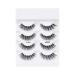 Kiss Lash Couture Faux Mink Collection - 4 Pairs Synthetic Fake Eyelashes with Glue | Ultra-Fine Gentle Tips - International Shipping Available - Buy Online on GoSupps.com