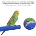 Petsvv 4 PCS Bird Perch Stand Toy - Wooden Platform Paw Grinding Stick for Parrots, Budgies, Cockatiels - Cage Exercise Accessories in Green & Yellow - Buy Online on GoSupps.com