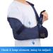 Velpeau Kids Arm Sling - Breathable Shoulder Immobilizer with Waist Strap for Children XS Size (Right Hand Mesh-Blue) - Ventilated Support Brace for Boys & Girls - Buy Online on GoSupps.com