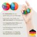 2x DBT Skills Hedgehog Ball - Magnetic Stress Relief Acupressure Ball | Boost Mobility & Concentration | Colorful 32mm Massage Tool - Buy Online on GoSupps.com