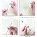 Nail Art Manicure Art Drill Rhinestone Dotting Pencil | Rhinestone Art Portable Dotting Nail Too for Home Travel Business Trip Apartment White - Buy Online on GoSupps.com