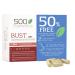 500cosmetics Breast - Natural Supplement to Increase and Firm Female Breast - 100% Natural Ingredients - Made in the EU - 60 Tablets (2)