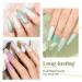 MIZHSE Pearl Top Coat Gel Nail Polish - Mermaid Glitter 2-in-1 Soak Off UV LED Gel for DIY & Salon Use (10ml - Buy Online on GoSupps.com