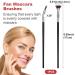 PAGOW 2024 New Folding Angle Scalloped Lash Brush | Multifunctional Mascara Fan Brush & Eyelash Comb Separator | Brown Bristles Makeup Tool (1 PCS) - International Shipping Available - Buy Online on GoSupps.com