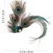 LALAFINA Barrette Jeweled Headbands for Women Peacock Fascinator Bride Headpieces for Wedding Facinator Peacock Fascinators for Women Bridal Headpiece Bridal Headdress Hair Miss - Buy Online on GoSupps.com