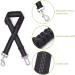 LauCentral Dog Seat Belts for Car 2 Packs Headrest Restraint Puppy Safety Adjustable Dog Car Seatbelts and Strong Leash Leads Accessories for Dogs Cats Pets Black - Buy Online on GoSupps.com