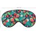 Shop Bright Strawberries & Berries Sleep Mask for Women | Adjustable Eye Shades with Elastic Strap - Perfect for Restful Sleep - Buy Online on GoSupps.com