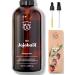 Bionoble jojoba oil organic 100ml - 100% pure natural and cold -pressed - face body hair beard nails - vegan and cruelty free - jojoba oil - glass bottle + pipette 100 ml (1 Pack)