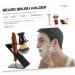 Premium Acrylic Brush Holder & Manual Razor Stand for Men | Stylish Shaving Accessories - Buy Online on GoSupps.com