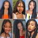Pre-stretched Braiding Hair 6 Packs/Lot Professional Synthetic Fiber Crochet EZ Braids Yaki Texture Braiding Hair Extensions (1B) 16 Inch (Pack of 6) 1B - Buy Online on GoSupps.com