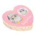 Primary Teeth Keepsake Box Baby Tooth Box Heart Shaped Corrosion Resistant English for Kids for Childhood