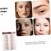 FOMIYES 24 Sheets Peel and Stick Eyebrows Grooming Shaping Eyebrow Make up Eyebrow Paper 21.00X14.70X0.10CMx2pcs Brownx2pcs - Buy Online on GoSupps.com