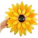 STOBAZA Sunflowers Wall Decor Decorations for Bedroom Wall Decor for Bathroom Iron Wall Art 31.50X31.50X3.00CM Multi - Buy Online on GoSupps.com