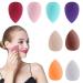 EnixwH 8 Piece Make Up Sponge Set Foundation Blending Beauty Sponge Washable Latex-Free Cosmetic Sponge Beauty Blender Sponges for Liquid Foundation Powder Sun Protection and Cream Women