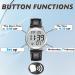 RUNCAR Classic Men's German Radio Watch with Voice Function - Announce Time & Date at the Touch of a Button - International Shipping Available - Buy Online on GoSupps.com
