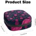 Roses Flowers Women's Menstrual Cup Pocket - Silent Storage for Teens & Women - Stylish & Convenient Binding Servant - Buy Online on GoSupps.com