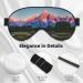 Grand Teton National Park Print Unisex Sleeping Eye Mask - Soft Adjustable Strap | Perfect for Travel & Relaxation - Buy Online on GoSupps.com