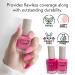 Color Club Pink Nail Lacquer Set of 3 - Long Lasting Quick Dry Polish for Nail Art & Salon Style - Buy Online on GoSupps.com