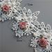 Vintage Cotton Eyelash Pearl Flowers Lace Trim Fabric - DIY Sewing Supplies for Costume & Hat Decoration - Buy Online on GoSupps.com