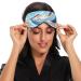 Light Blocking Sleep Mask | Flying Stork Newborn Baby Eye Mask - Adjustable Soft Blindfold for Men & Women | Ideal for Travel Work and Naps - Buy Online on GoSupps.com