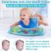 UNIH Baby Gym Play Mat with Kick and Play Piano, Water Mat, Tummy Time Mat - Musical Light Activity Center for Infants, Toddlers - Blue - Buy Online on GoSupps.com